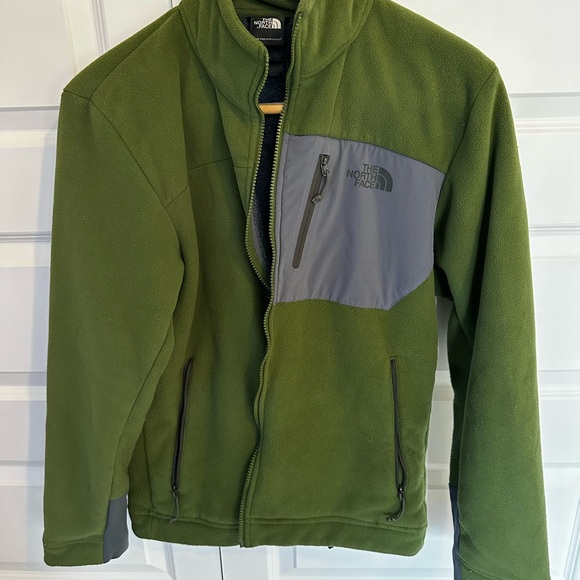 The North Face Other - The North Face Olive and Charcoal Fleece Jacket